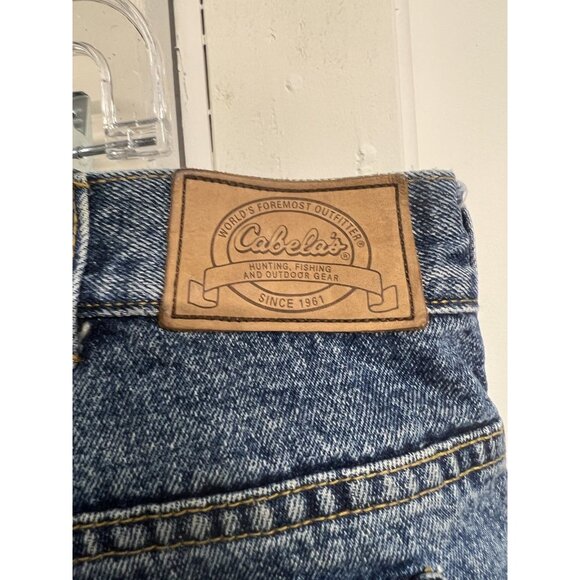 Vtg Cabela’s Men’s 40x30 Fleece Lined Jeans Outdoor Winter Cold Weather Pants - Picture 7 of 9